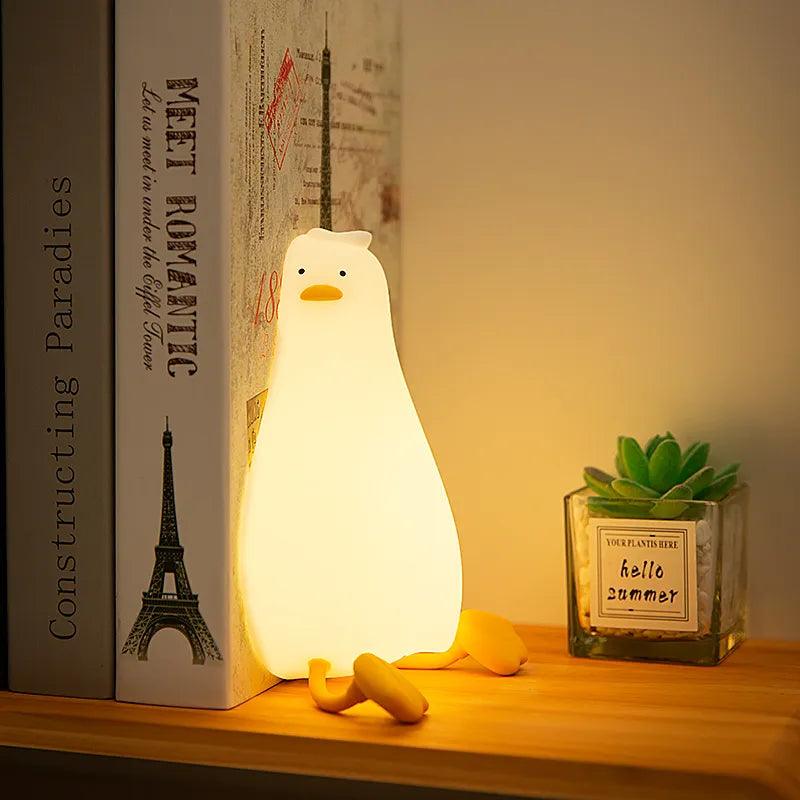 Patinho Lâmpada LED - Para Crianças - Decoração 🦢️ - Atômica Store